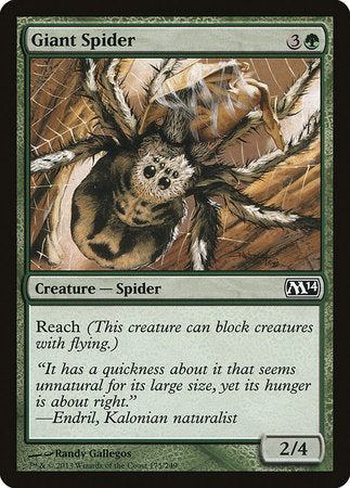 Giant Spider [Magic 2014] | Amazing Games TCG