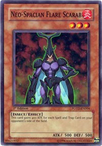 Neo-Spacian Flare Scarab [Power of the Duelist] [POTD-EN004] | Amazing Games TCG