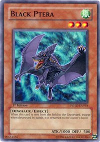 Black Ptera [Power of the Duelist] [POTD-EN018] | Amazing Games TCG