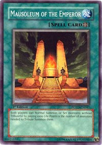 Mausoleum of the Emperor [Power of the Duelist] [POTD-EN047] | Amazing Games TCG