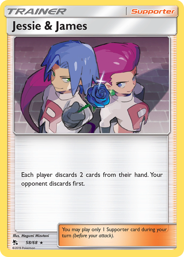 Jessie & James (58/68) [Sun & Moon: Hidden Fates] | Amazing Games TCG