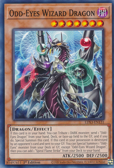 Odd-Eyes Wizard Dragon [LDS3-EN131] Common | Amazing Games TCG