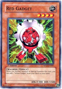 Red Gadget [Structure Deck: Machine Re-Volt] [SD10-EN007] | Amazing Games TCG