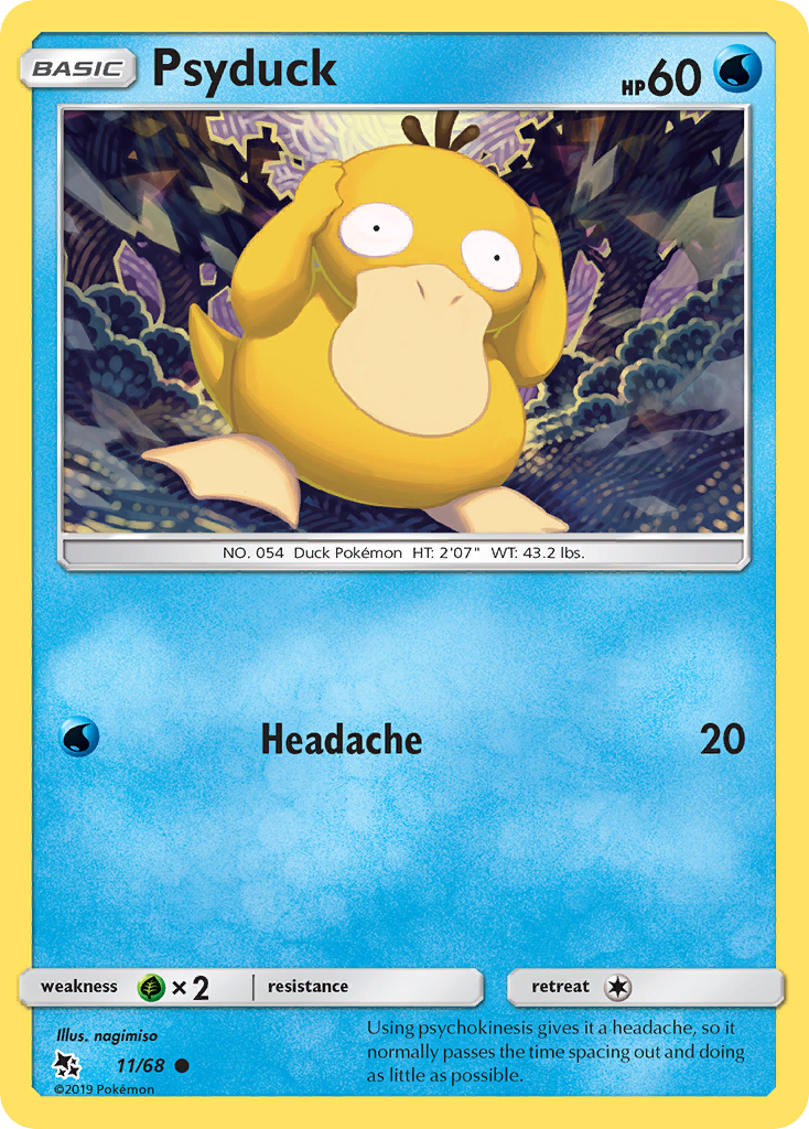 Psyduck (11/68) [Sun & Moon: Hidden Fates] | Amazing Games TCG