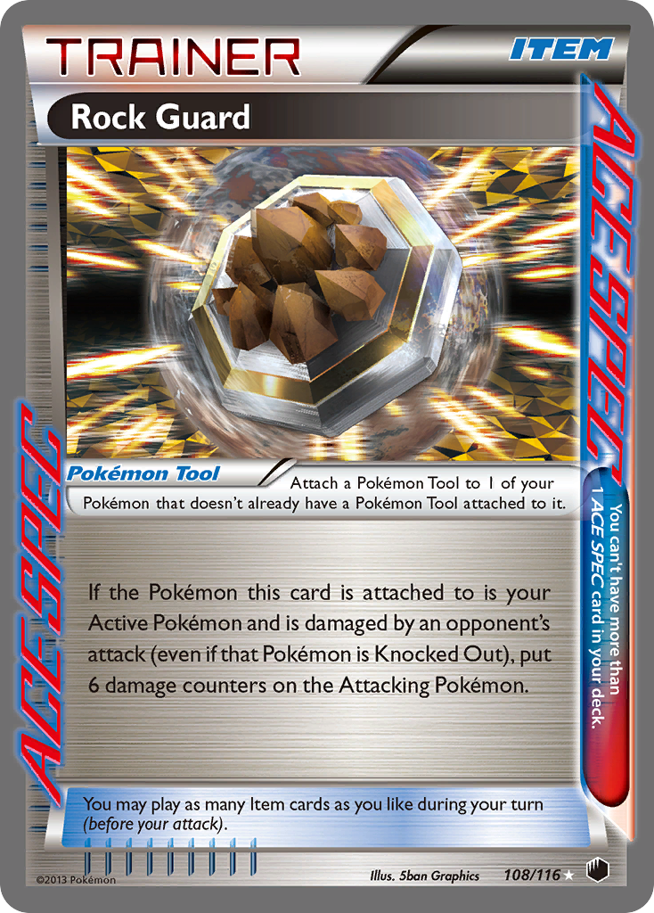 Rock Guard (108/116) [Black & White: Plasma Freeze] | Amazing Games TCG