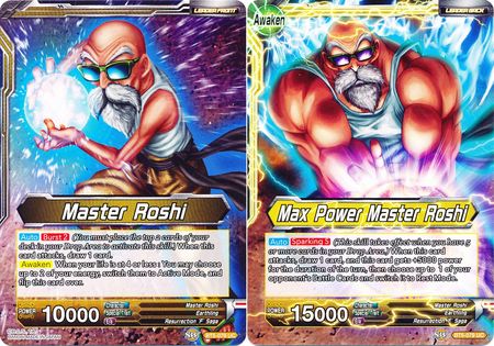 Master Roshi // Max Power Master Roshi (Giant Card) (BT5-079) [Oversized Cards] | Amazing Games TCG