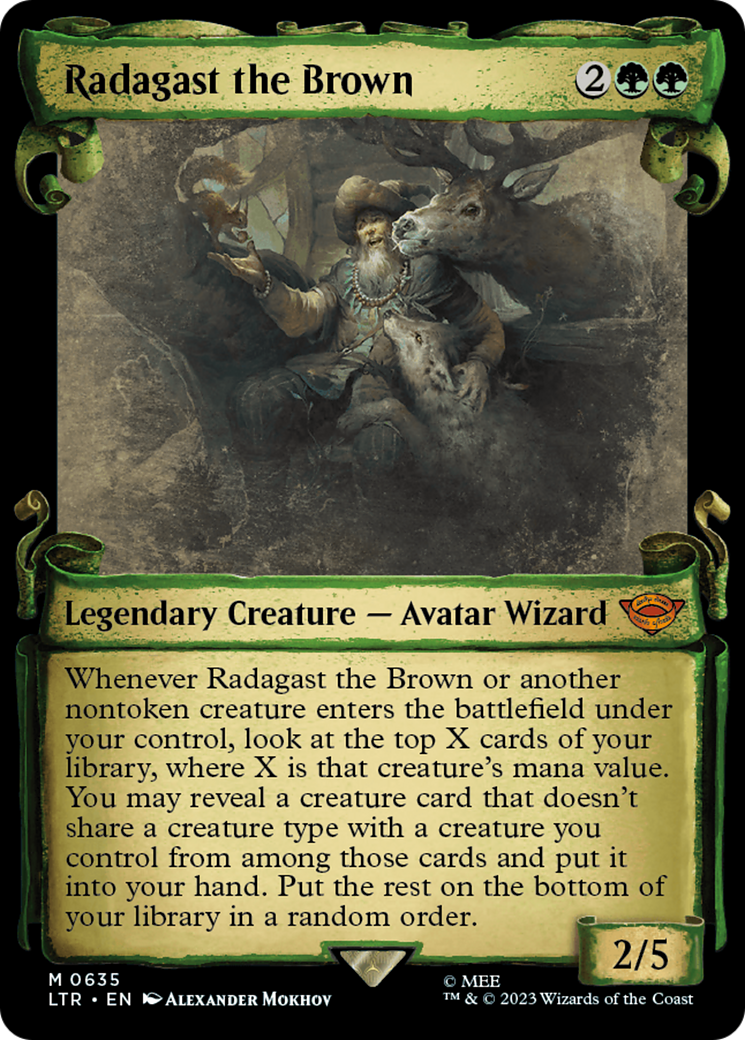 Radagast the Brown [The Lord of the Rings: Tales of Middle-Earth Showcase Scrolls] | Amazing Games TCG