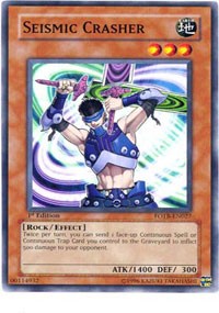 Seismic Crasher [Force of the Breaker] [FOTB-EN027] | Amazing Games TCG