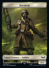 Soldier (004) // Vanguard Suppressor Double-sided Token (Surge Foil) [Universes Beyond: Warhammer 40,000 Tokens] | Amazing Games TCG