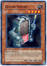 Golem Sentry [Dark Revelation Volume 3] [DR3-EN145] | Amazing Games TCG