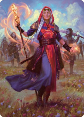 Jaya, Fiery Negotiator Art Card 1 [Dominaria United Art Series] | Amazing Games TCG