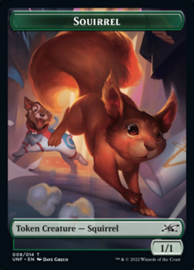 Squirrel Token [Unfinity Tokens] | Amazing Games TCG