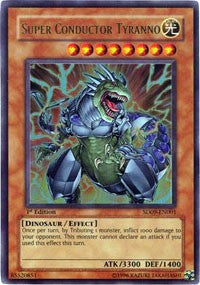 Super Conductor Tyranno [Structure Deck: Dinosaur's Rage] [SD09-EN001] | Amazing Games TCG