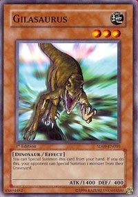 Gilasaurus [Structure Deck: Dinosaur's Rage] [SD09-EN005] | Amazing Games TCG