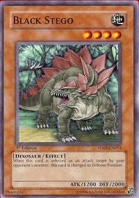 Black Stego [Structure Deck: Dinosaur's Rage] [SD09-EN013] | Amazing Games TCG