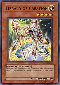 Herald of Creation [Structure Deck: Rise of the Dragon Lords] [SDRL-EN003] | Amazing Games TCG