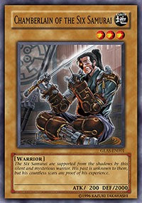 Chamberlain of the Six Samurai [Gladiator's Assault] [GLAS-EN001] | Amazing Games TCG