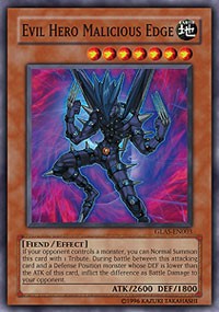 Evil Hero Malicious Edge [Gladiator's Assault] [GLAS-EN003] | Amazing Games TCG