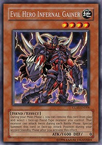 Evil Hero Infernal Gainer [Gladiator's Assault] [GLAS-EN004] | Amazing Games TCG