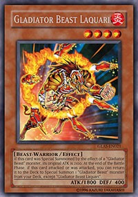 Gladiator Beast Laquari [Gladiator's Assault] [GLAS-EN021] | Amazing Games TCG