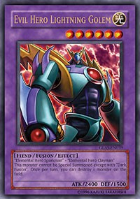 Evil Hero Lightning Golem [Gladiator's Assault] [GLAS-EN039] | Amazing Games TCG