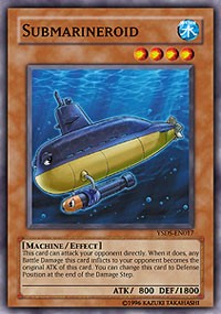 Submarineroid [Starter Deck: Syrus Truesdale] [YSDS-EN017] | Amazing Games TCG