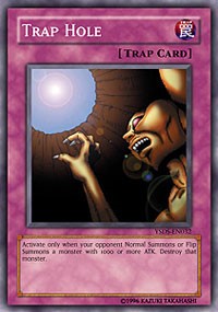 Trap Hole [Starter Deck: Syrus Truesdale] [YSDS-EN032] | Amazing Games TCG