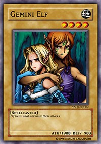 Gemini Elf [Starter Deck: Jaden Yuki] [YSDJ-EN002] | Amazing Games TCG