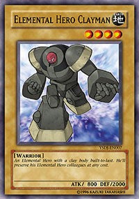 Elemental HERO Clayman [Starter Deck: Jaden Yuki] [YSDJ-EN007] | Amazing Games TCG