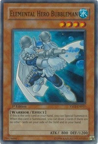 Elemental HERO Bubbleman [Starter Deck: Jaden Yuki] [YSDJ-EN017] | Amazing Games TCG