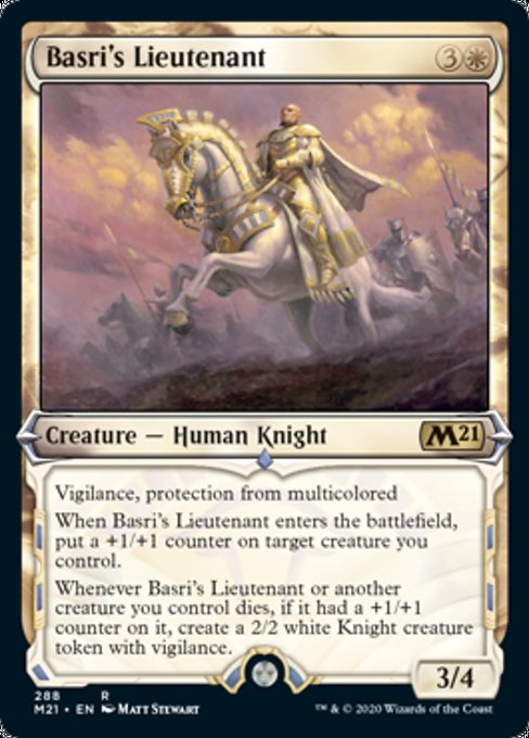 Basri's Lieutenant (Showcase) [Core Set 2021] | Amazing Games TCG