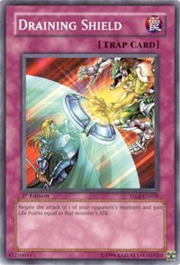 Draining Shield [Starter Deck: Jaden Yuki] [YSDJ-EN038] | Amazing Games TCG