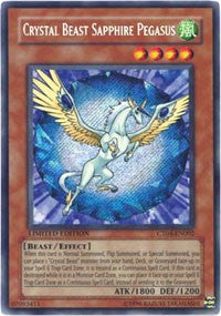 Crystal Beast Sapphire Pegasus [2007 Collectors Tin] [CT04-EN002] | Amazing Games TCG