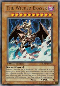 The Wicked Eraser [Shonen Jump Magazine Promos] [JUMP-EN016] | Amazing Games TCG