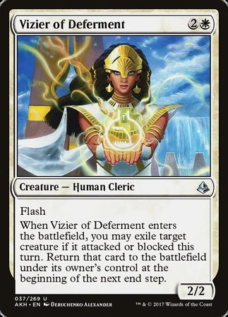 Vizier of Deferment [Amonkhet] | Amazing Games TCG