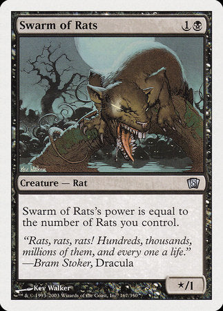 Swarm of Rats [Eighth Edition] | Amazing Games TCG