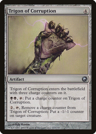 Trigon of Corruption [Scars of Mirrodin] | Amazing Games TCG