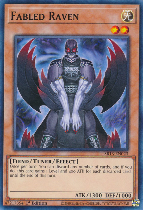 Fabled Raven [SR13-EN023] Common | Amazing Games TCG