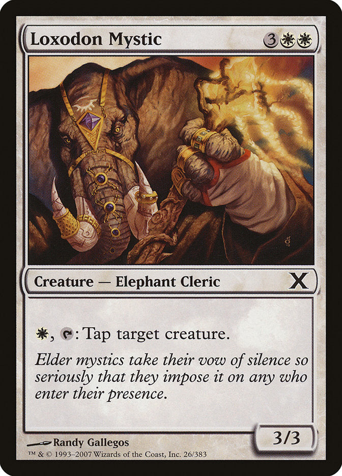 Loxodon Mystic [Tenth Edition] | Amazing Games TCG