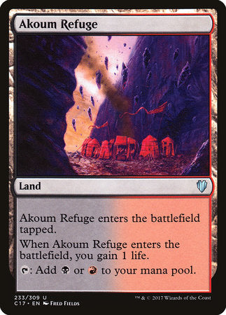 Akoum Refuge [Commander 2017] | Amazing Games TCG