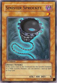 Sinister Sprocket [The Duelist Genesis] [TDGS-EN009] | Amazing Games TCG