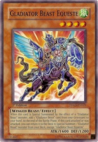 Gladiator Beast Equeste [The Duelist Genesis] [TDGS-EN024] | Amazing Games TCG