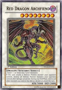 Red Dragon Archfiend [The Duelist Genesis] [TDGS-EN041] | Amazing Games TCG