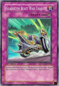 Gladiator Beast War Chariot [The Duelist Genesis] [TDGS-EN074] | Amazing Games TCG