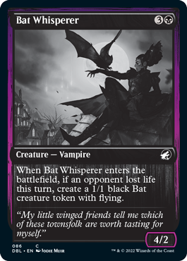 Bat Whisperer [Innistrad: Double Feature] | Amazing Games TCG