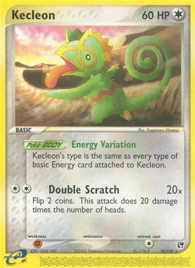 Kecleon (18/100) [EX: Sandstorm] | Amazing Games TCG