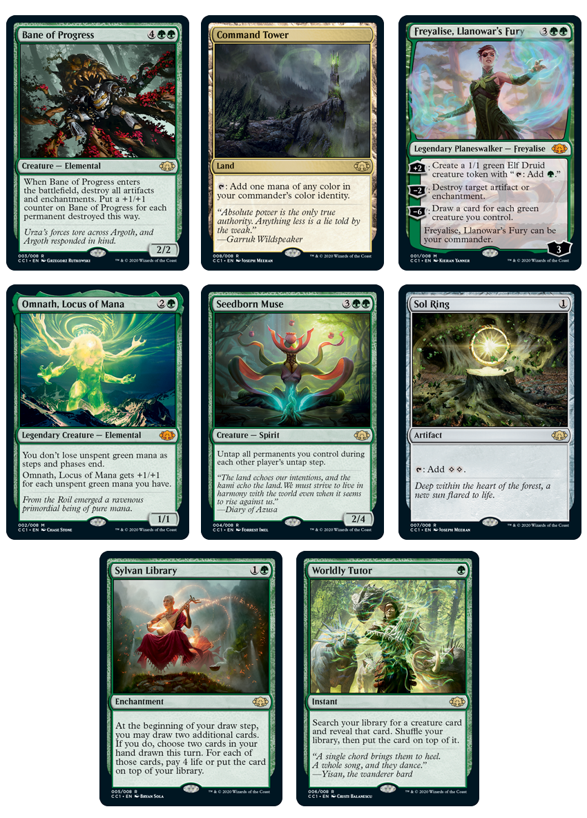 Commander Collection: Green