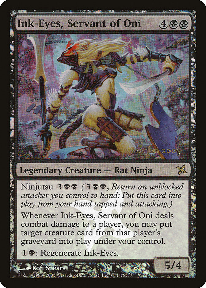 Ink-Eyes, Servant of Oni [Betrayers of Kamigawa Promos] | Amazing Games TCG