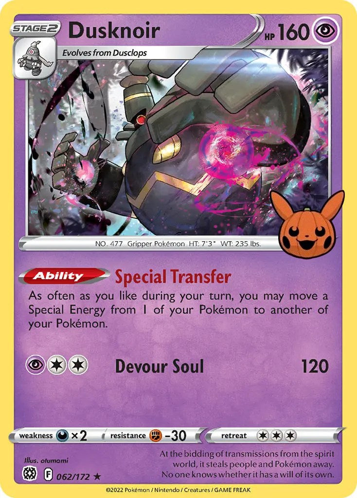 Dusknoir (062/172) [Trick or Trade] | Amazing Games TCG