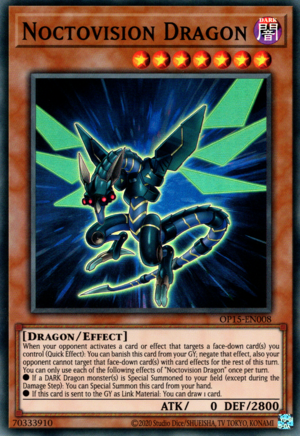 Noctovision Dragon [OP15-EN008] Super Rare | Amazing Games TCG